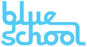 blue school