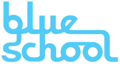 blue school